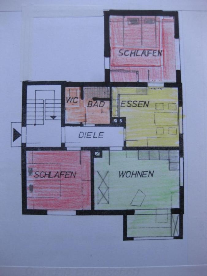 Ferienwohnung Richter キルヒウンデム エクステリア 写真